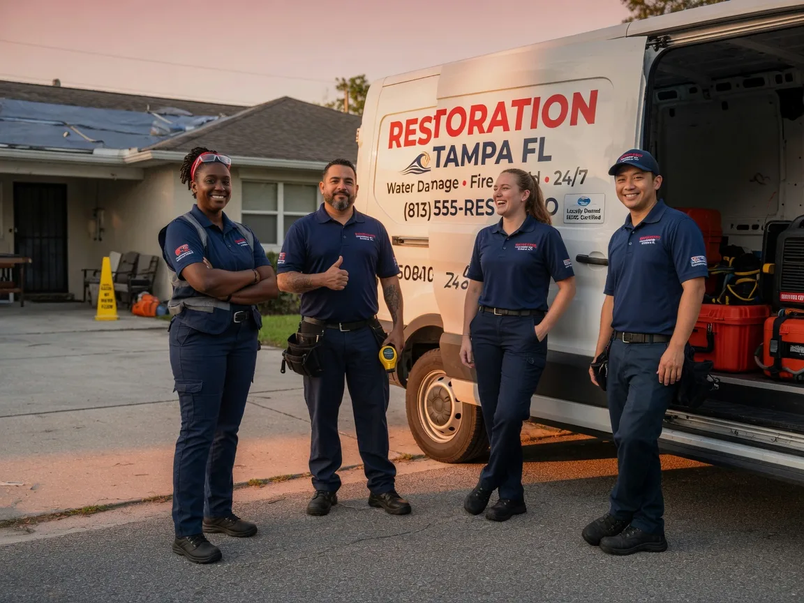 Water Damage Restoration company in Wapakoneta, OH