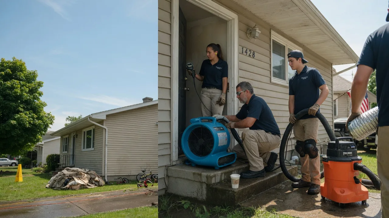 Water Damage Restoration in Wapakoneta, OH near me